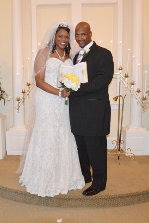 Regina & Jeffrey Battle were married in Myrtle Beach, South Carolina at Wedding Chapel by the Sea.