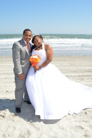 Krystle & Aaron Sims were married in Myrtle Beach, SC at Wedding Chapel by the Sea.