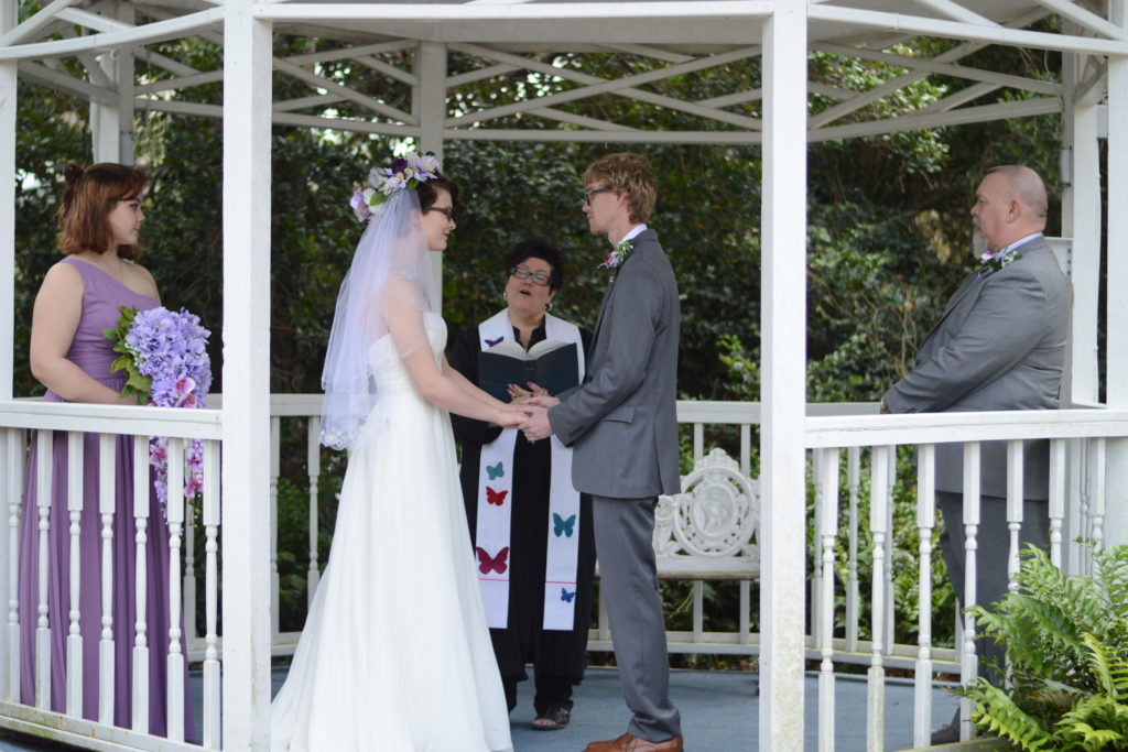 Brett & Claudia married in Myrtle Beach Beach Wedding Chapel